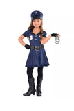 Cop Cutie Girl Small (4-6) Child Costume