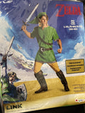 NINTENDO THE LEGEND OF ZELDA LINK ADULT COSTUME SIZE L/XL 42-46