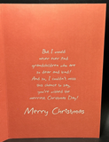 Merry Christmas Grandchildren Greeting Card w/Envelope