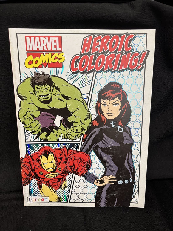 Marvel Comics Heroic Coloring Book Bendon