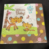 FISHER PRICE BABY  SHOWER 16-PAPER LUNCH NAPKINS-   PARTY SUPPLIES