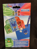 PJ MASKS INVITATIONS (8) Birthday Party Card, Envelope, Seal, Save The Date