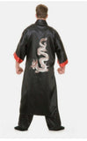 ADULT JAPANESE SAMURAI WARRIOR KUNG FU NINJA DRAGON MASTER COSTUME SizeXS 32-341