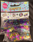 Amscan Confetti Value Pack, Totally 80's!