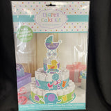 Baby Diaper Cake Kit for a 3 tier