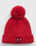 Gap Kids  Marvel Spider Man-Poof Red Beanie With Pom Size S/M