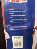 Patriotic Colonial Betsy Ross Costume for Girls Size Large 12-143