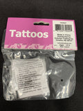 12 Breast Cancer Awareness Tattoos Pink Ribbon Glitter 1 1/2"