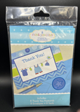 Boy Baby Shower Thank You Cards Set of 8