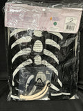Day of the Dead Bone Print Corset Plus Size 14-162