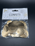 Rose Gold Metallic Circle Confetti .8oz 1" Diameter