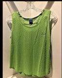 Asics Women’s Diamond Mesh Singlet Green Large0