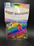 Happy Birthday Diamond Banner - 7 FT String - SKD Party By Forum