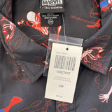 Our Universe Marvel Spider-Man Allover Woven Button-Up S