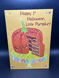 Happy 1st Halloween Greeting Card w/Envelope