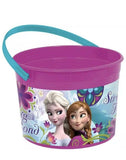 Disney Frozen Pail Birthday Party Favor Container Plastic Bucket with Handles 5"