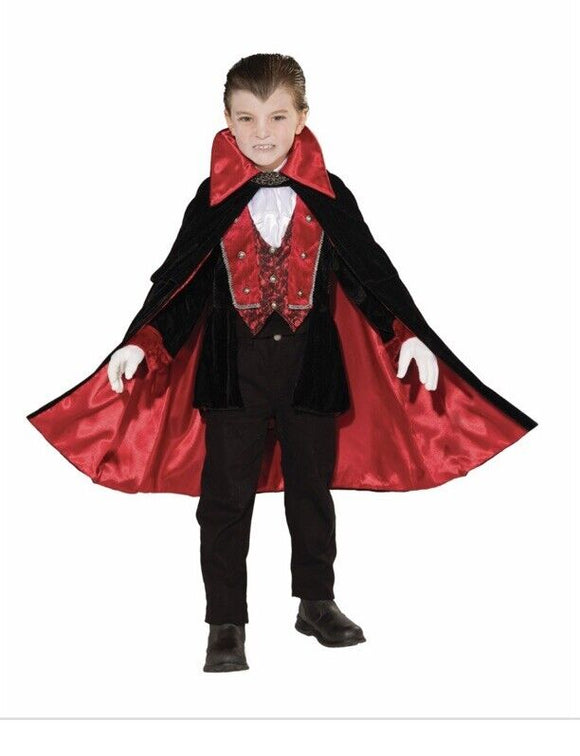 Forum Novelties Boys' Costume Outfits - Victorian Vampire Dress-up  Small 4-6