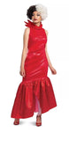Cruella Live Action Red Dress Classic Adult Costume Large 12/14
