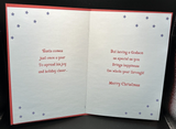 Merry Christmas Godson Greeting Card w/Envelope
