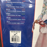 Patriotic Colonial Betsy Ross Costume for Girls Size Medium 8-103