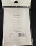 30th Birthday Party Invitations 8Ct