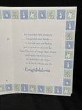 New Baby Son Greeting Card w/Envelope