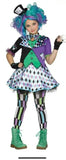 Mad Hatter Girl's Halloween Costume Size XLarge 14-16