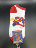 Marvel Spider-Man Athletic Socks Fits Size 7-110