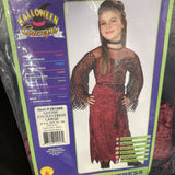 Child Girls Gothic Enchantress Dress up Costume Halloween Size Large 12-14