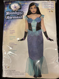 Halloween Moonlight Mermaid Child Costume Small 4-62
