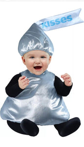 Hershey's Kisses Tunic Hershey Kiss Baby Infant Toddler Costume 6-12 Months