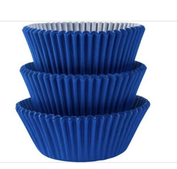 Cupcake Cases 75/pkg - Royal Blue