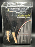 Dream Girl Alena Leggings Knee Length Wrap Around Straps Black 0067  S/M