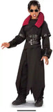 Child Midnight Stalker Vampire Jacket Halloween Costume Size Medium 8-10