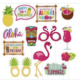 Tiki Photo Booth Props, 13 per Package