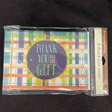 Thank You For The Gift Note Cards 8ct