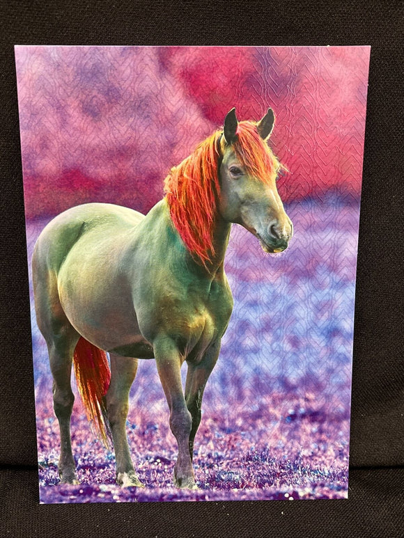 Horse Blank Greeting Card w/Envelope