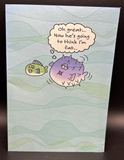 Funny Birthday Card w/Envelope