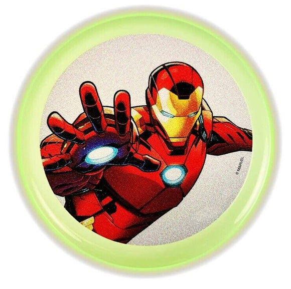 Marvel Avengers Iron Man Flying Glow in The Dark Frisbee 9