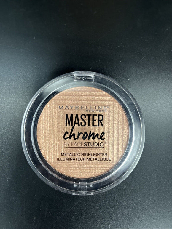 Maybelline FaceStudio Master Chrome Metallic Highlighter, #150 Molten Peach