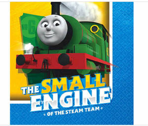 Thomas the Tank Engine All Aboard Kids Birthday Party Paper Beverage Napkins