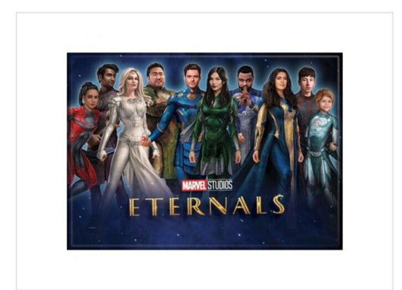 Marvel Comics Eternals Cast Painted Style Magnet