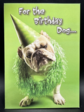 Happy Birthday Dog Greeting Card w/Envelope