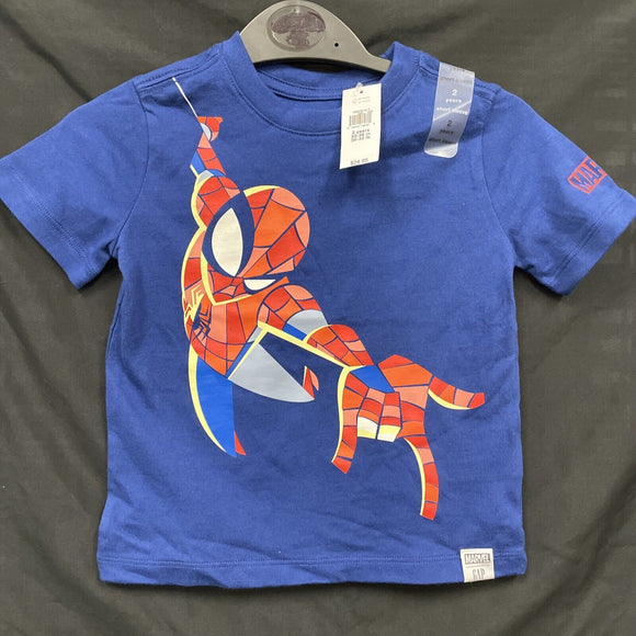 Spiderman Graphic Action Baby Gap Tshirt Size 2T