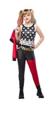 Batman's Harley Quinn Deluxe Costume for Girls Size Large 10-121