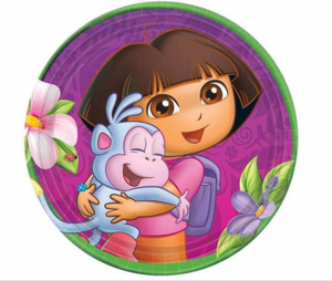 Dora's Flower Adventure Dessert Plates, 8pk