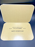 Happy Father's Day Greeting Card w/Envelope1