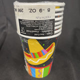 Fiesta Fun Cinco de Mayo Mexican Theme Party 9 oz. Paper Cups