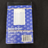 Sales Order Carbonless 2 Part 50 Sets In Each 3 Pads0
