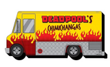 AQUARIUS Deadpool Chimichangas Funky Chunky Novelty Magnet 0